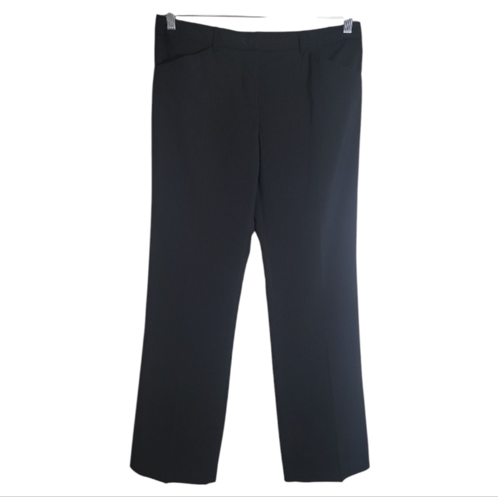 The Limited drew fit mid rise straight leg stripe dress pants size 8
